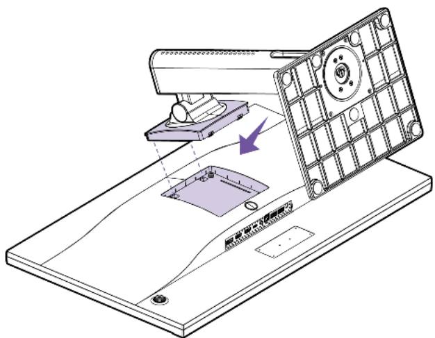 Technical illustration of a mechanical assembly with a component and a magnified view (no text or symbols)
