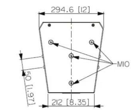 294.6 [12] 50 [1.97] 212 [8.35] MIO