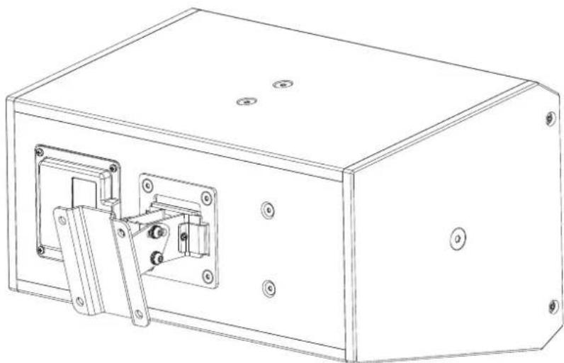 RCF Compact M 08 - Accessorio opzionale necessario: STAFFA A MURO SWM-BR COMPACT M per i modelli COMPACT M 05, M 06 e M 08) - 3
