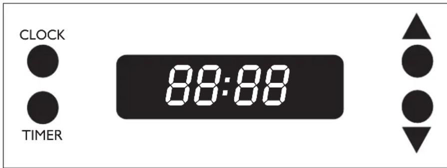 FRIGIDAIRE FGB24L2AB - Double Oven Models Only Setting the Clock and Minute Timer - 1