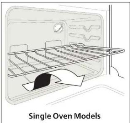FRIGIDAIRE FGB24L2AB - Arranging Oven Racks - 1