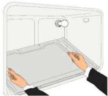 FRIGIDAIRE FGB24L2AB - To Replace the Oven Bottom (lower oven): - 1