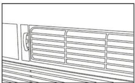 FRIGIDAIRE LRA12HZU2 - Fresh Air Vent Control (on some models - 15\~28.5K BTU) - 1