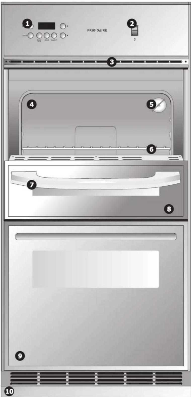 FRIGIDAIRE FGB24T3EC - Your Gas Wall-Oven Features: - 1