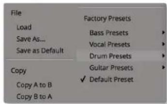 Solid State Logic Native FlexVerb - Preset Management Display - 1