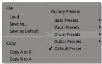 Solid State Logic Native FlexVerb - Preset Management Display - 1