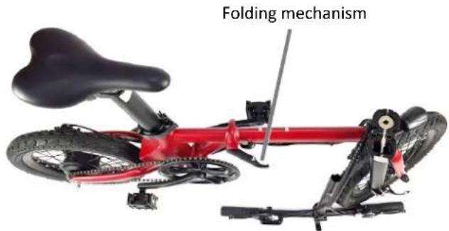 Folding mechanism