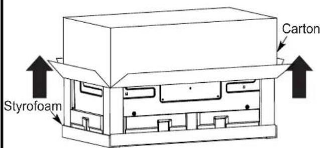 Carton Styrofoam