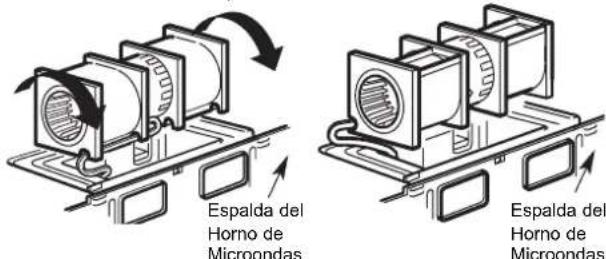 Espalda del Horno de Microondas Espalda del Horno de Microondas