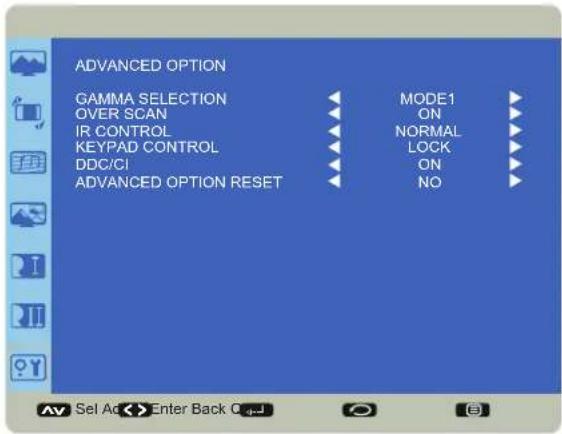 INFOCUS JTouch INF6502WB - Advanced option - 1
