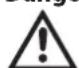 Roadworx Beamer Tray - Danger for Children - 1