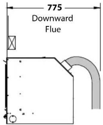 775 Downward Flue