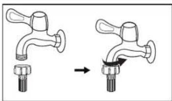 Sôlt GGSTLW90RC - CONNECTION OF INLET HOSE, TAP AND WASHING MACHINE - 3