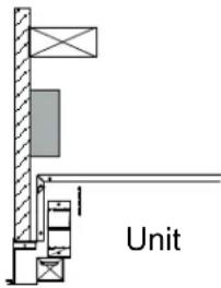 Regency Greenfire GF1500L - Flushed Finishing & Framing with Non Combustible Material - 2