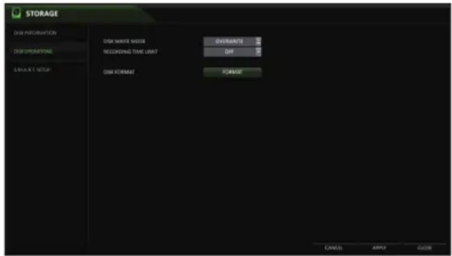 Vitek VT-SRP916 - Disk Operations - 1