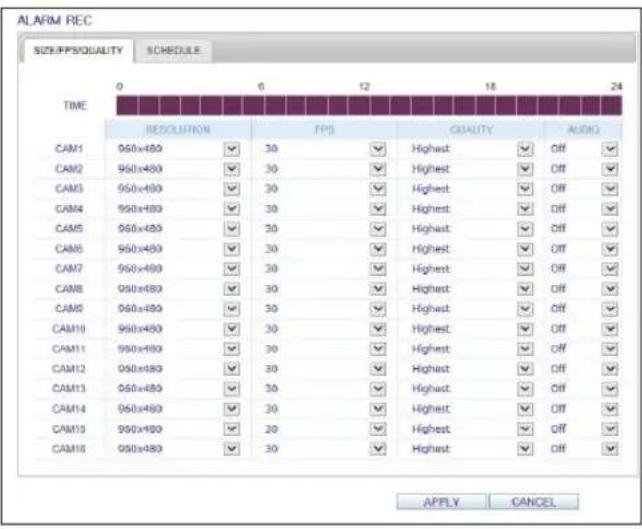 Vitek VT-SRP916 - Alarm Recording - 1