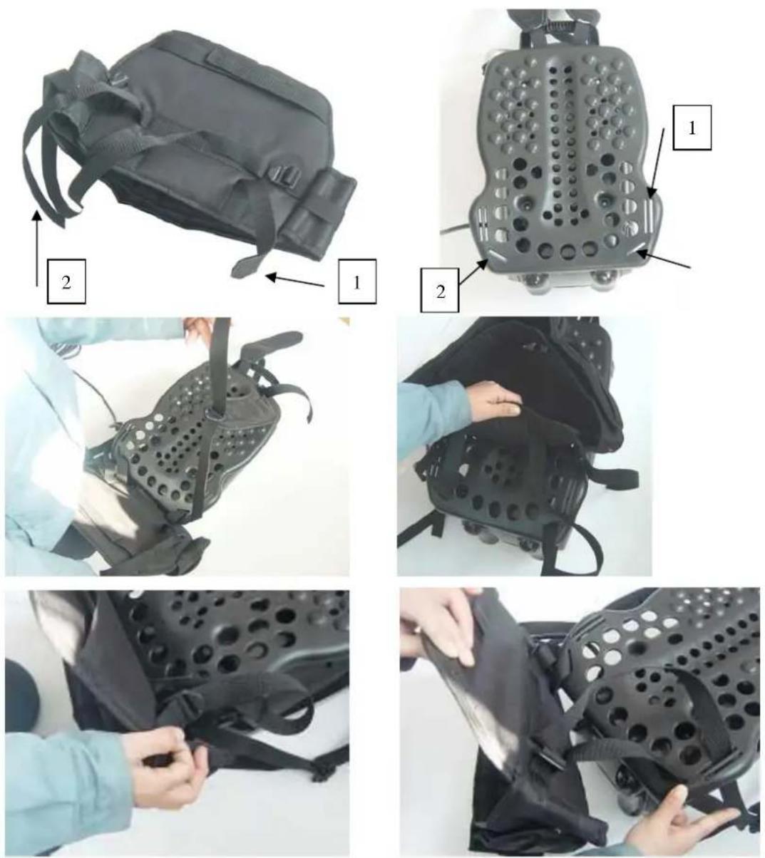 CleanStar Aerolite VBP1400 - Attaching the Waist Strap - 1