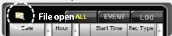 File open ALL EVENT LOG Date Hour Start Time Rec Type
