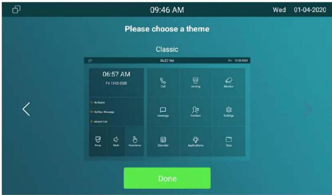 09:46 AM Wed 01-04-2020 Please choose a theme Classic 06:57 AM Fri 13-03-2020 06:57 AM F4 13-03-2020 Call Among Monitor No Quest Message Contact Settings No New Message Mission Call Proxy Music Assortance Calendar Applications Date Done