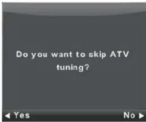 Do you want to skip ATV tuning?