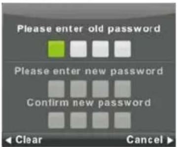 Please enter old password Please enter new password Confirm new password Clear Cancel >