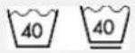 PKM WT9+6 - Allgemeine Textilpflegesymbole - 9