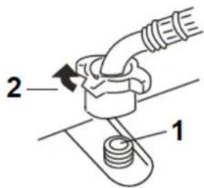 PKM WT9+6 - Connection of the water inlet hose - 4