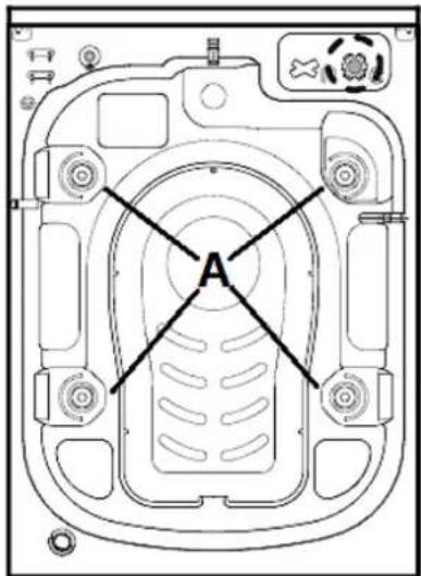 PKM WT9+6 - Entfernen der Transportsicherungsbolzen - 1