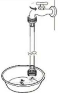 PKM WT9+6 - Anschluss des Wasserzulaufschlauchs - 3