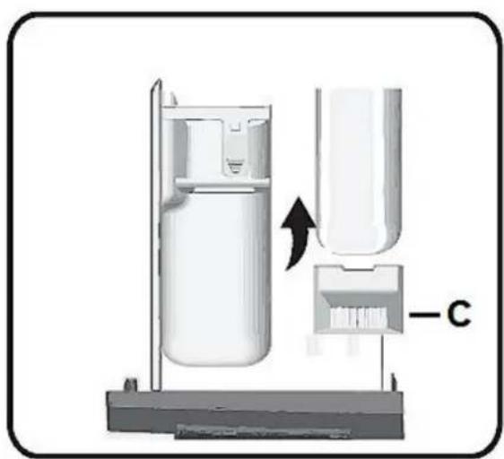 PKM WT9+6 - Cleaning of the dispenser - 2