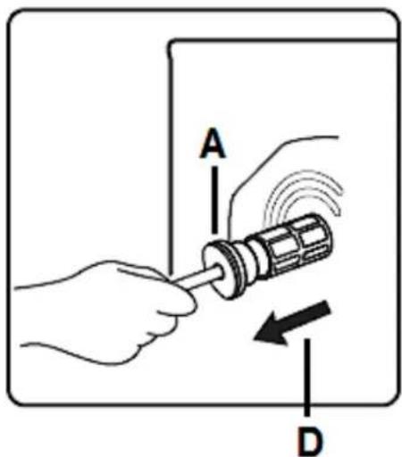 PKM WA6-ES1015D - Removing of the shipping bolts - 4