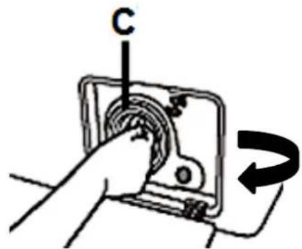 PKM WA6-ES1015D - Reinigung / Entfernung des Ablaufpumpensiebs (Filter) - 3
