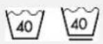 PKM WA6-ES1015D - Allgemeine Textilpflegesymbole - 9