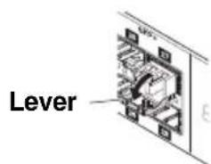 YAMAHA SWR2310-28GT - ■ Removing an SFP module - 2