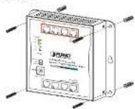 Planet WGS-814HP - Wall-mount Installation - 2