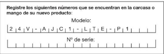 Auto Joe 24V-AJC1-LTE-P1 - Modelo y número de serie - 1