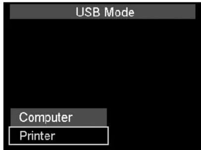 USB Mode Computer Printer