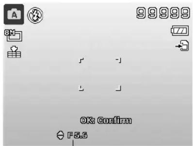 9 9 9 9 9 OK: Confirm F5.5