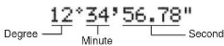 SHARP WriteView EL-W531HB - Time, Decimal, and Sexagesimal Calculations 12 - 1