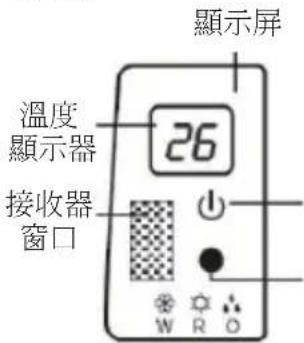 顯示屏 26 溫度 顯示器 接收器 窗口