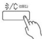 FUJITSU AUG54FUAS - To adjust the up/down airflow direction - 1