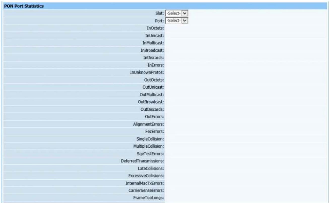 Netis EP8204 - PON Port Statistics - 1