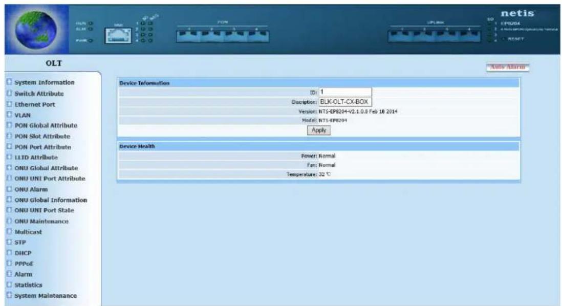 Netis EP8204 - Management interface and usage - 1