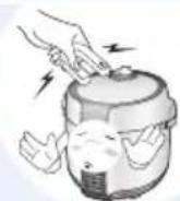Cuckoo CPC-A2510F - Caution Do not - 1
