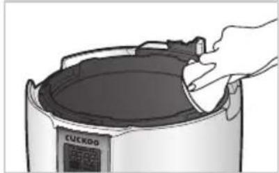 Cuckoo CPC-A2510F - HOW TO CLEAN - 4
