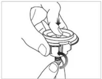 Cuckoo CPC-A2510F - How to assemble and disassemble the pressure regulator - 5