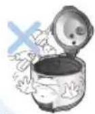 Cuckoo CPC-A2510F - Warning Do not - 5
