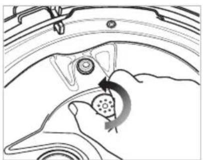 Cuckoo CPC-A2510F - How to assemble and disassemble the pressure regulator - 2