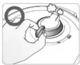 Cuckoo CPC-A2510F - Precautions to be taken with the pressure regulator - 1