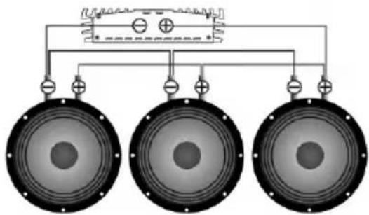 Deaf Bonce Apocalypse DB-W80 - Serial connection of the speakers - 5